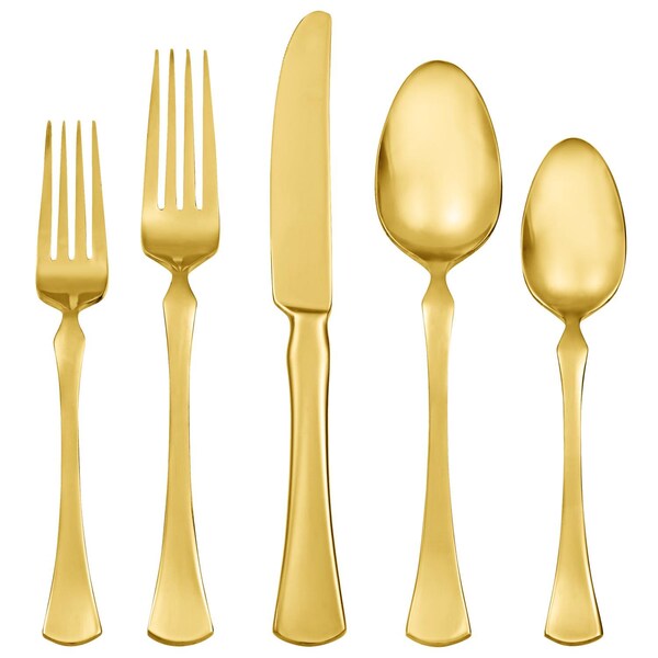 Hampton Refined Gold 5 Pc Place Set SFB63G05SK Zoro